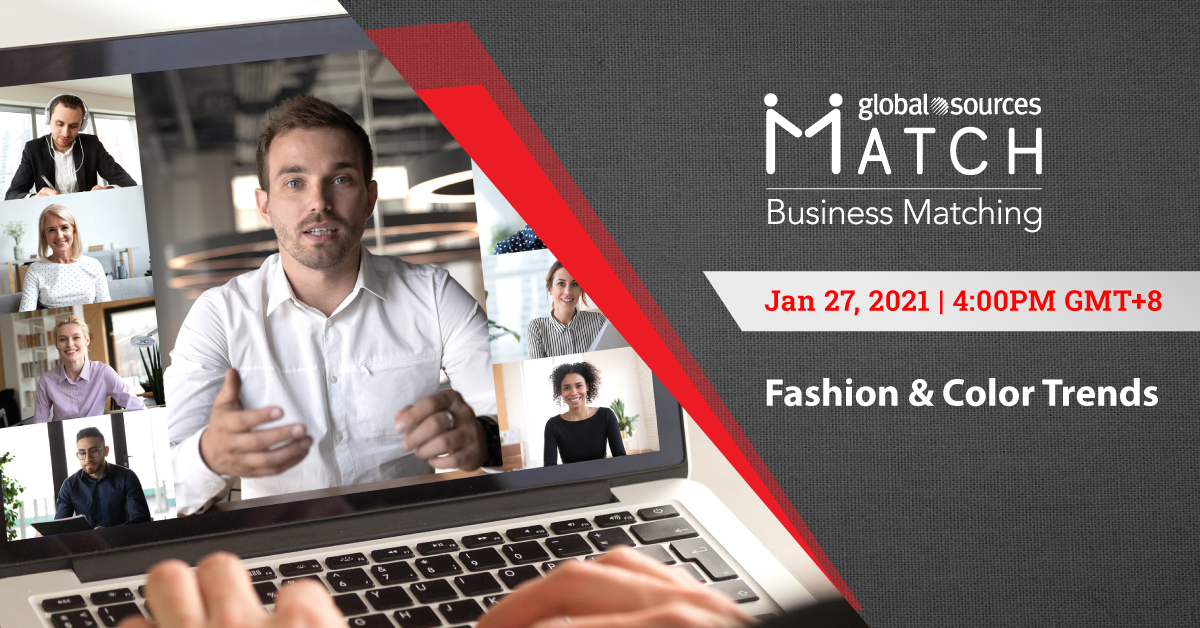 Global Sources MATCH Webinar: Fashion and Color Trends, Wong Chuk Hang, Hong Kong, Hong Kong