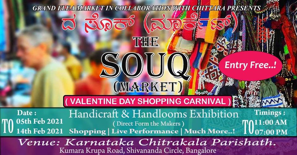 THE SOUQ (Market) - Art, Craft, and Handlooms Exhibition, Bangalore, Karnataka, India