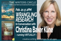 WRANGLING RESEARCH: In Conversation with Bestselling Novelist Christina Baker Kline