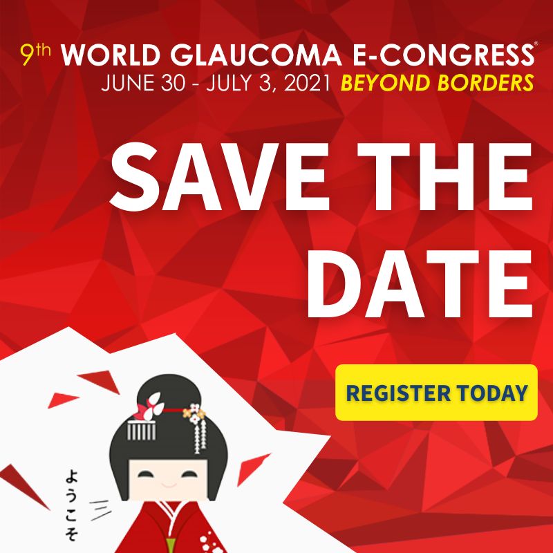 9th World Glaucoma E-Congress 2021 | June 30 - July 3 2021, Online, Japan