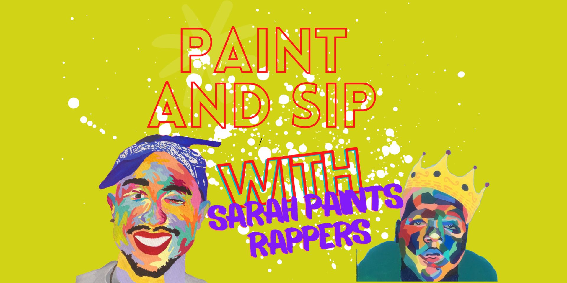 Rappers Paint and Sip w/ Sarah Paints Rappers @ Durty Bull Brewing Co, Durham, North Carolina, United States