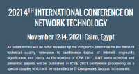 2021 4th International Conference on Network Technology (ICNT 2021)