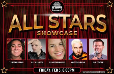 All Star Showcase at the Alameda Comedy Club - Friday Feb 5th at 8pm, Alameda, California, United States