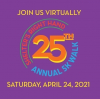 Shelter's Right Hand 25th Anniversary 5k Virtual Walk