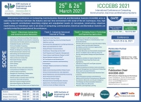 International Conference on Computing, Communication, Electrical and Biomedical Systems (ICCCEBS 2021)