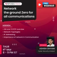 Free Live Webinar Network the ground Zero for all communications