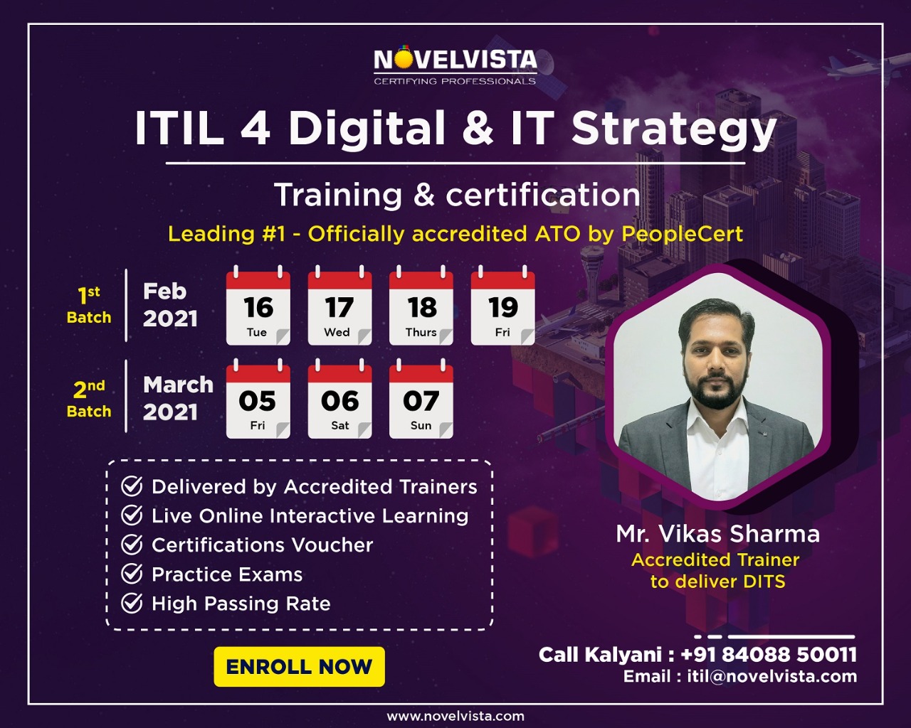 ITIL®4 Strategic Leader Digital And IT Strategy (DITS) Training and Certification Program, Los Angeles, California, United States