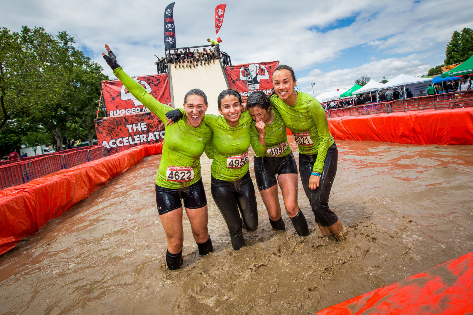 Rugged Maniac 5k Obstacle Race - Long Island, Calverton, New York, United States