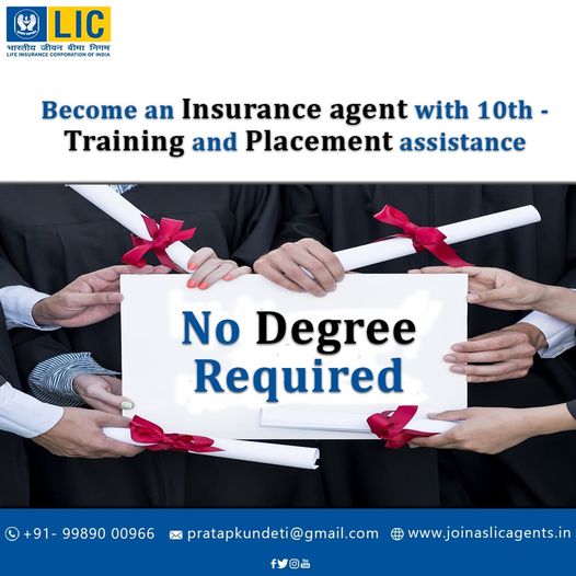 LIC Agent Job LICCareer LIC Salary and benefits LIC Job in Hyderabad, Hyderabad, Telangana, India