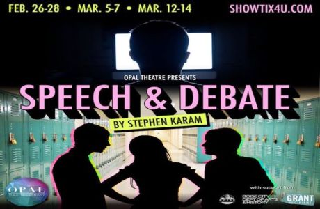 Digital Theatre Event: SPEECH and DEBATE by Opal Theatre Company, Online Event, United States
