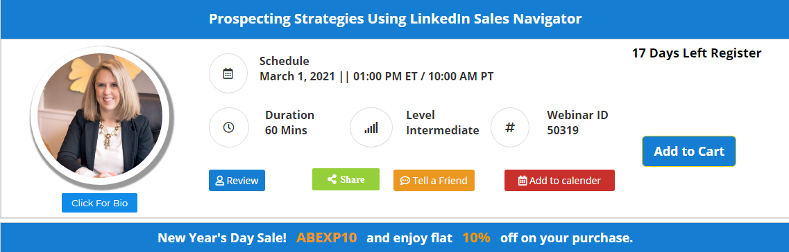 Prospecting Strategies Using LinkedIn Sales Navigator, Leawood, Kansas, United States