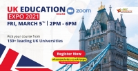 Virtual UK Education Expo 2021 – India