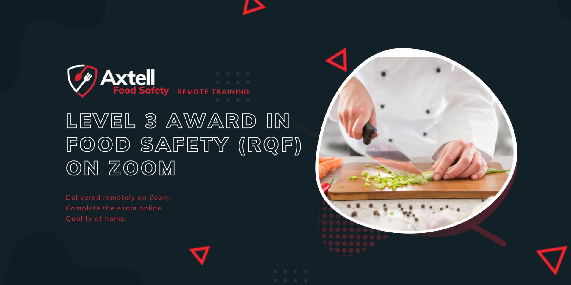 Level 3 Award in Food Safety in Catering (RQF) on Zoom, Virtual Event, United Kingdom