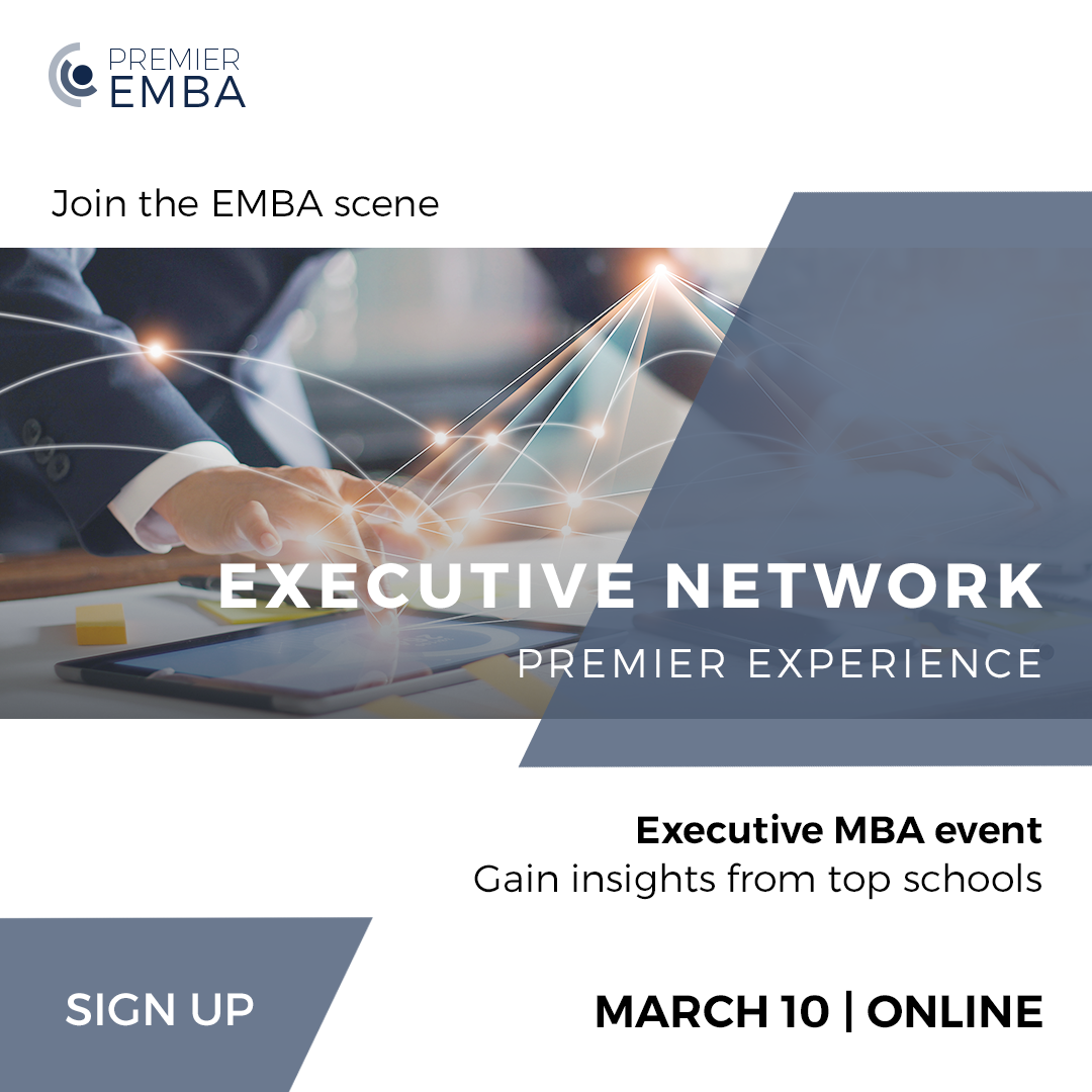 Join the EMBA Scene at an Interactive Virtual Event for Executives, Online premier event in all of Europe, Paris, France