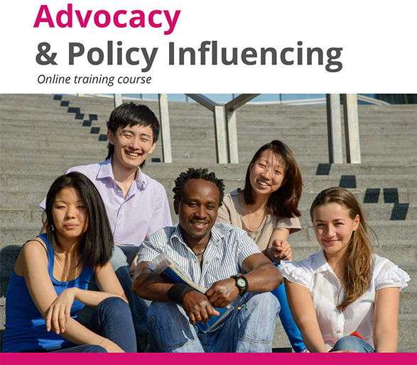 Online training course “Advocacy & Policy Influencing” 22 March – 01 April 2021, Ha Noi, Vietnam