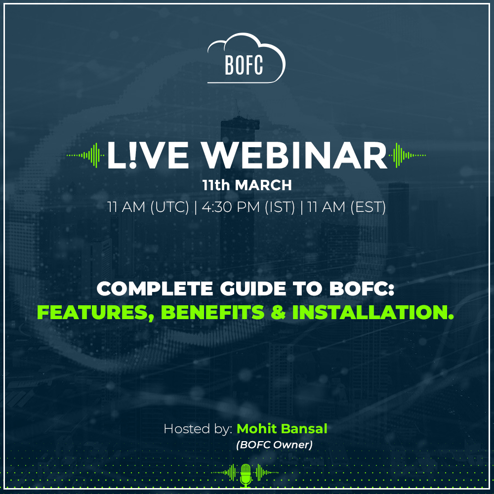 BOFC Webinar 7: A Complete Guide To BOFC: Features, Benefits & Installation, Kimberley, Western Australia, Australia