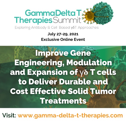 Gamma Delta T Therapies Summit 2021, Online, United States