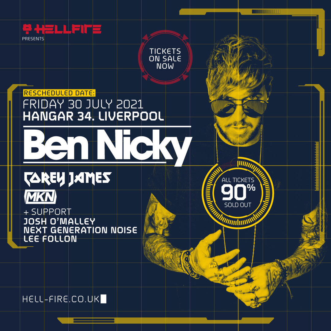 Hellfire presents Ben Nicky, Merseyside, United Kingdom