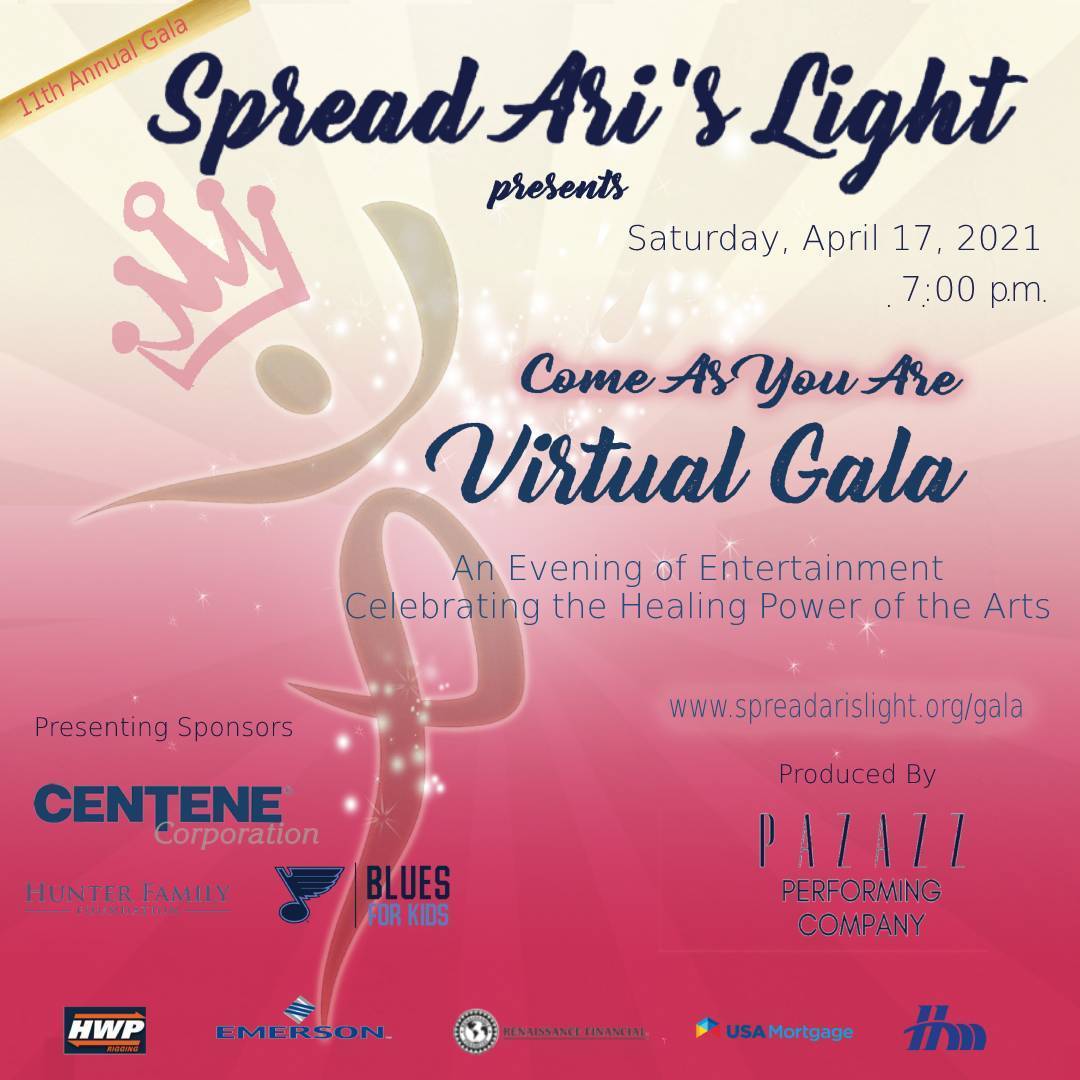 11TH Annual Spread Ari's Light Virtual Gala, Online, United States