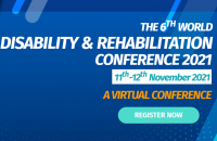 The 6th World Disability and Rehabilitation Conference 2021 (WDRC 2021)