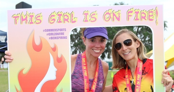 Girlz on Fire Sprint Triathlon and 5K, Clermont, Florida, United States