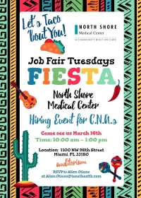 C.N.A Hiring Event - Taco 'Bout You! Tuesday 3/16 | $3K Sign-on Bonus