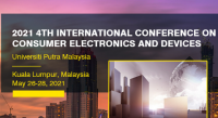 2021 4th International Conference on Consumer Electronics and Devices (ICCED 2021)