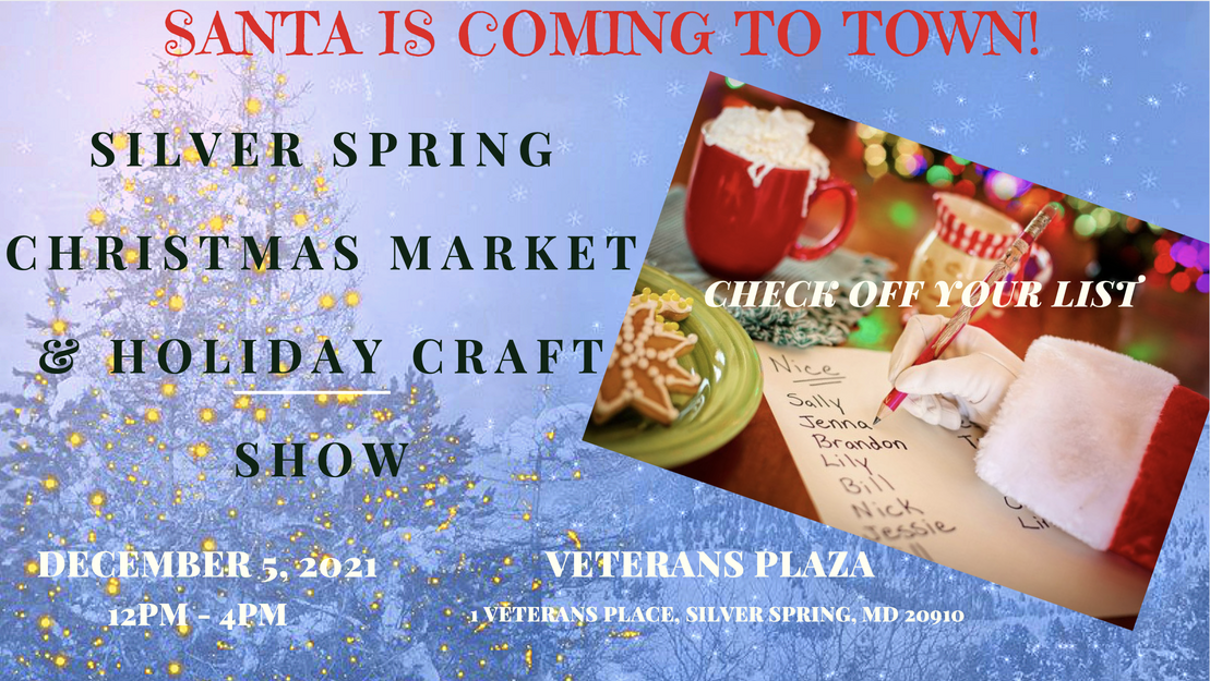 Silver Spring Christmas Market & Holiday Craft Show, Maryland, United States