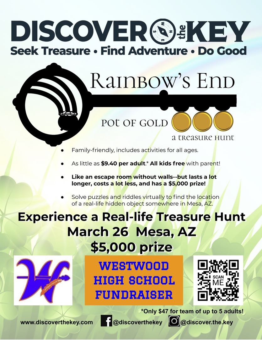 Rainbow's End: Pot of Gold Treasure Hunt, Virtual Event, United States