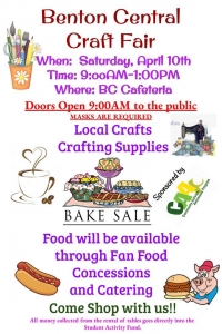Benton Central Craft Fair