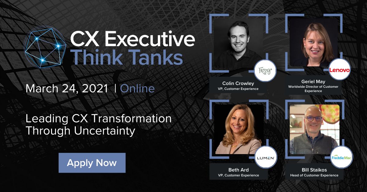 CX Executive Think Tanks, Online, United States