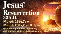 LIVE OUTDOOR EASTER PRESENTATION CALLED "JESUS' RESURRECTION 33AD"