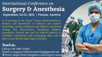 International Conference on Surgery and Anesthesia