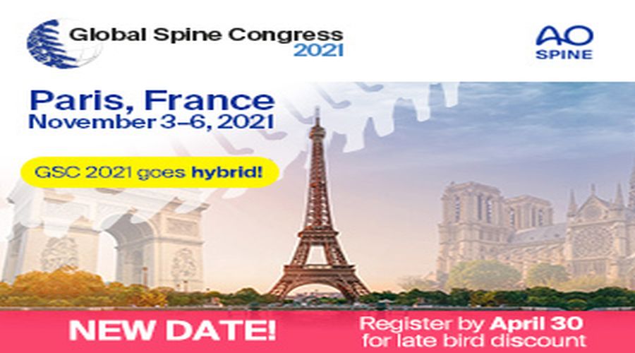 Global Spine Congress (GSC) 2021, Online, France