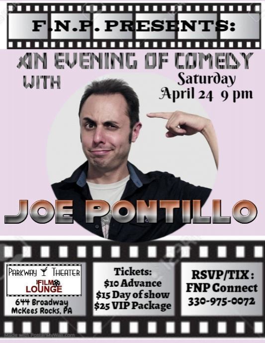 An Evening of Comedy with Joe Pontillo, McKees Rocks, Pennsylvania, United States