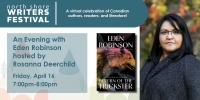 An Evening with Eden Robinson hosted by Rosanna Deerchild