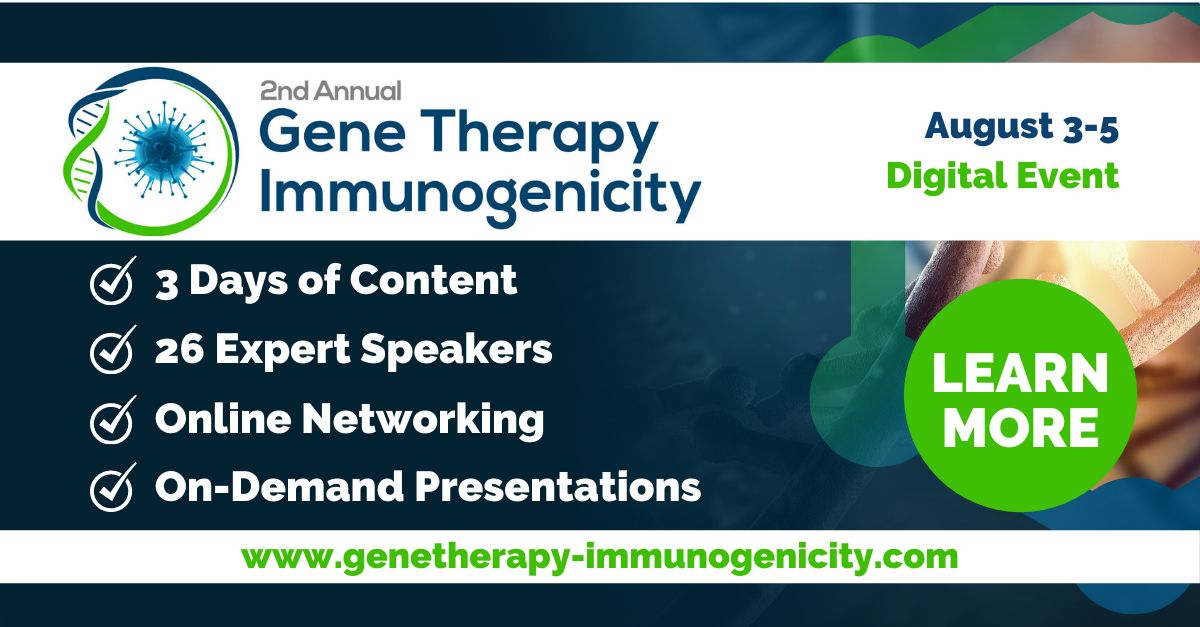 2nd Gene Therapy Immunogenicity, Online, United States