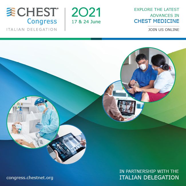 CHEST Congress Online Event 2021, Online, Italy