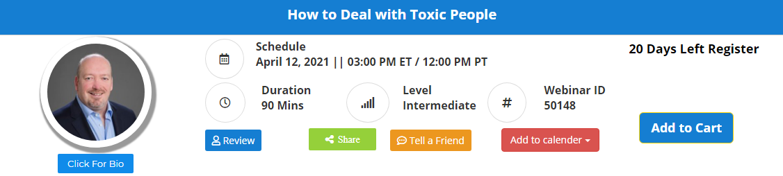 How to Deal with Toxic People, Leawood, Kansas, United States