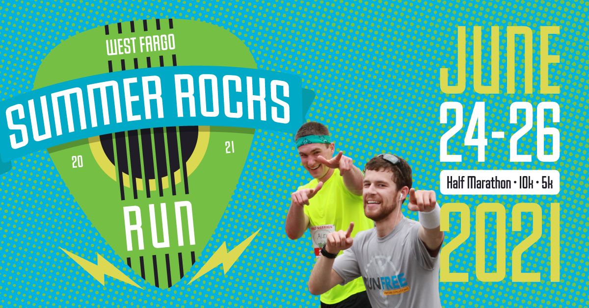 West Fargo Summer Rocks Run | Half Marathon, 10K and 5K, West Fargo, North Dakota, United States