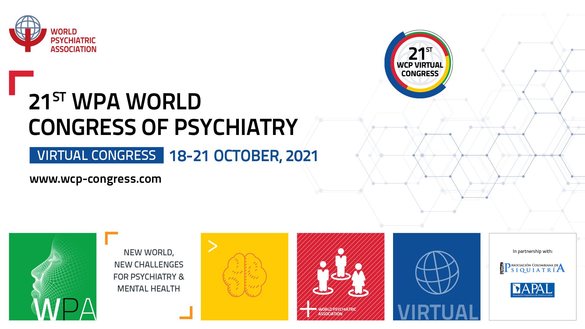 21st WPA Virtual Congress of Psychiatry, Online, Colombia