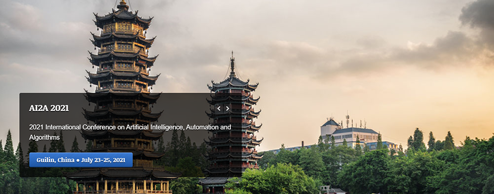 2021 International Conference on Artificial Intelligence, Automation and Algorithms (AI2A 2021) --EI Compendex, Scopus, Guilin, Guangxi, China