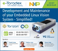 Webinar: Development and Maintenance of your Embedded Linux Vision System – Simplified!