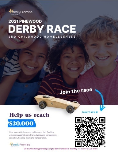 Join Family Promise Shelter's May 1st race to end childhood homelessness, Gainesville, Florida, United States