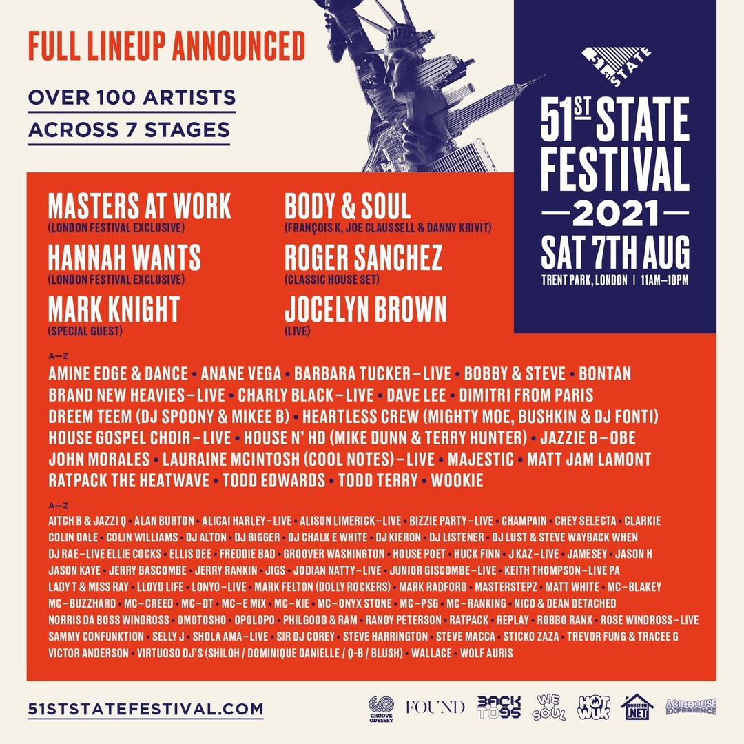51st State Festival in London August 2021, London, United Kingdom