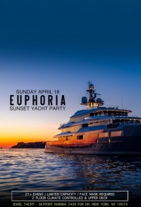House EDM Sunset Yacht Party Sunday Cruise at Skyport Marina Jewel Yacht