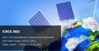 2022 12th International Conference on Renewable and Clean Energy (ICRCE 2022)