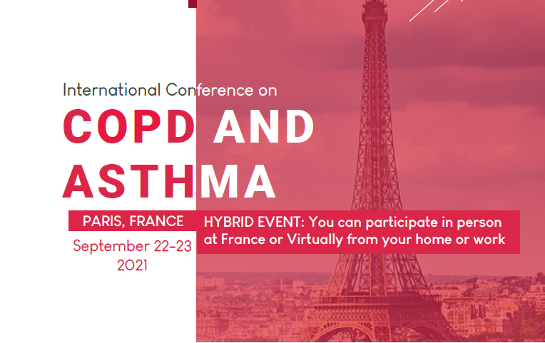 International conference on COPD and Asthma (Hybrid Event), Paris, Allier, France