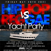 Memorial Day Weekend Hip Hop vs Reggae® NYC Sunset Cruise Skyport Marina Jewel Yacht