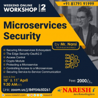 Weekend Online Workshop on Microservices Security